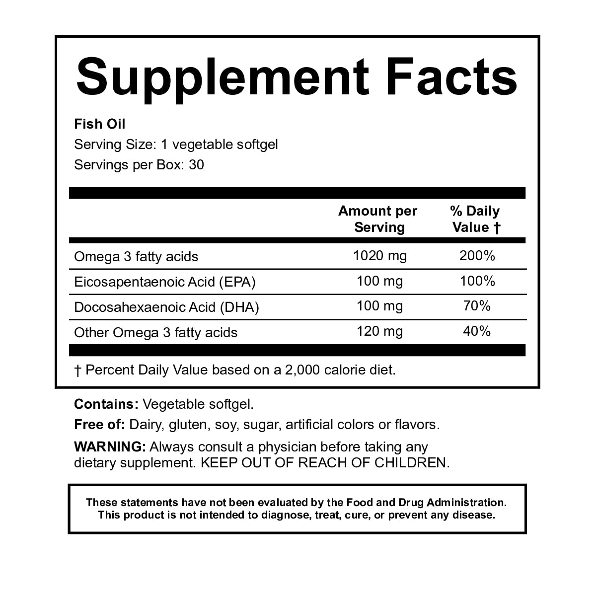 Fish Oil - Healthbox