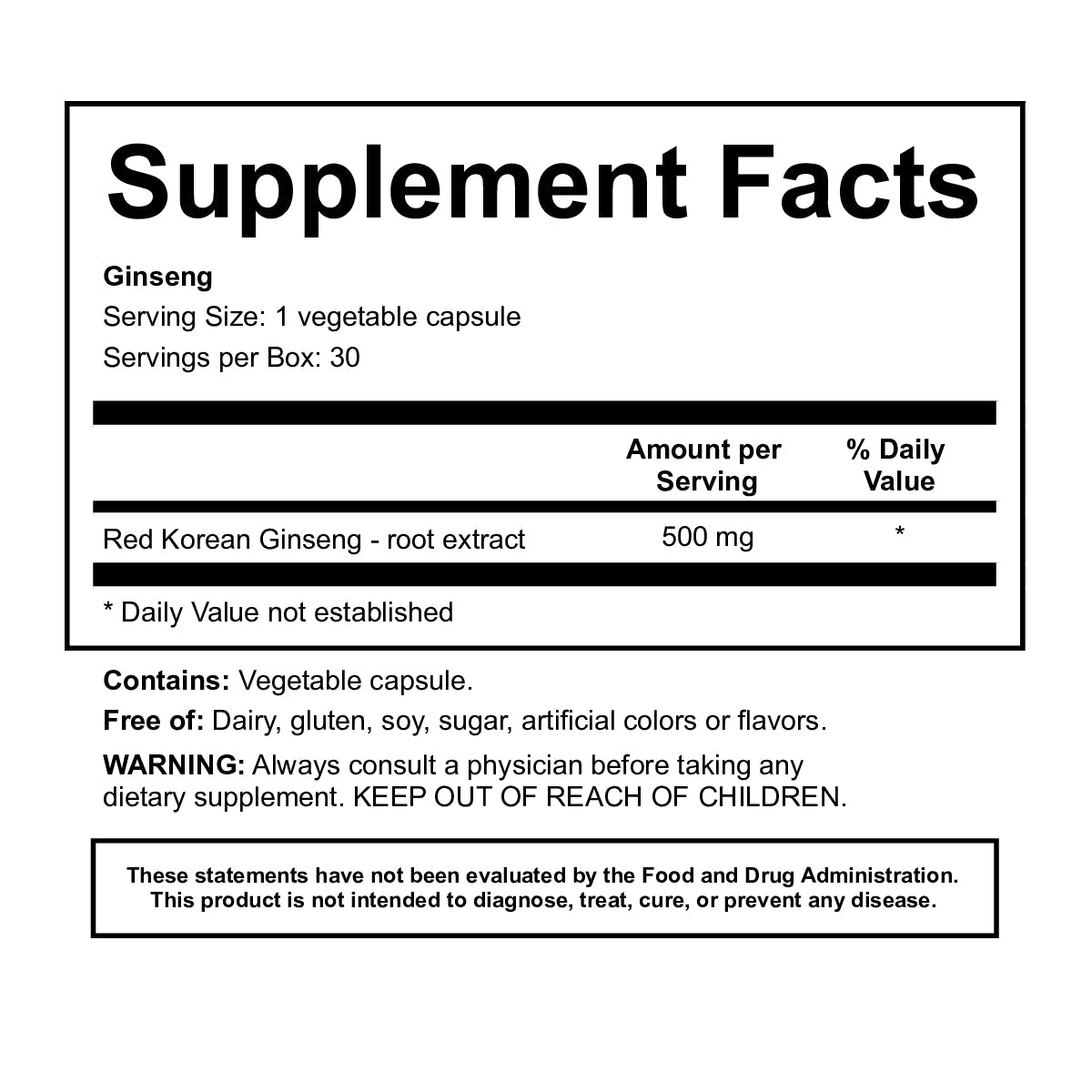 Ginseng - Healthbox