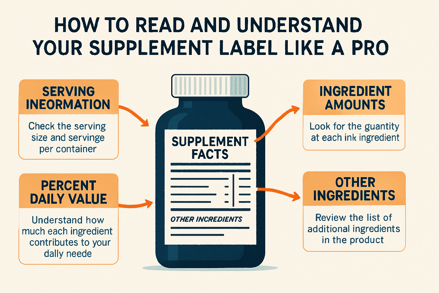 How to Read and Understand Your Supplement Label Like a Pro