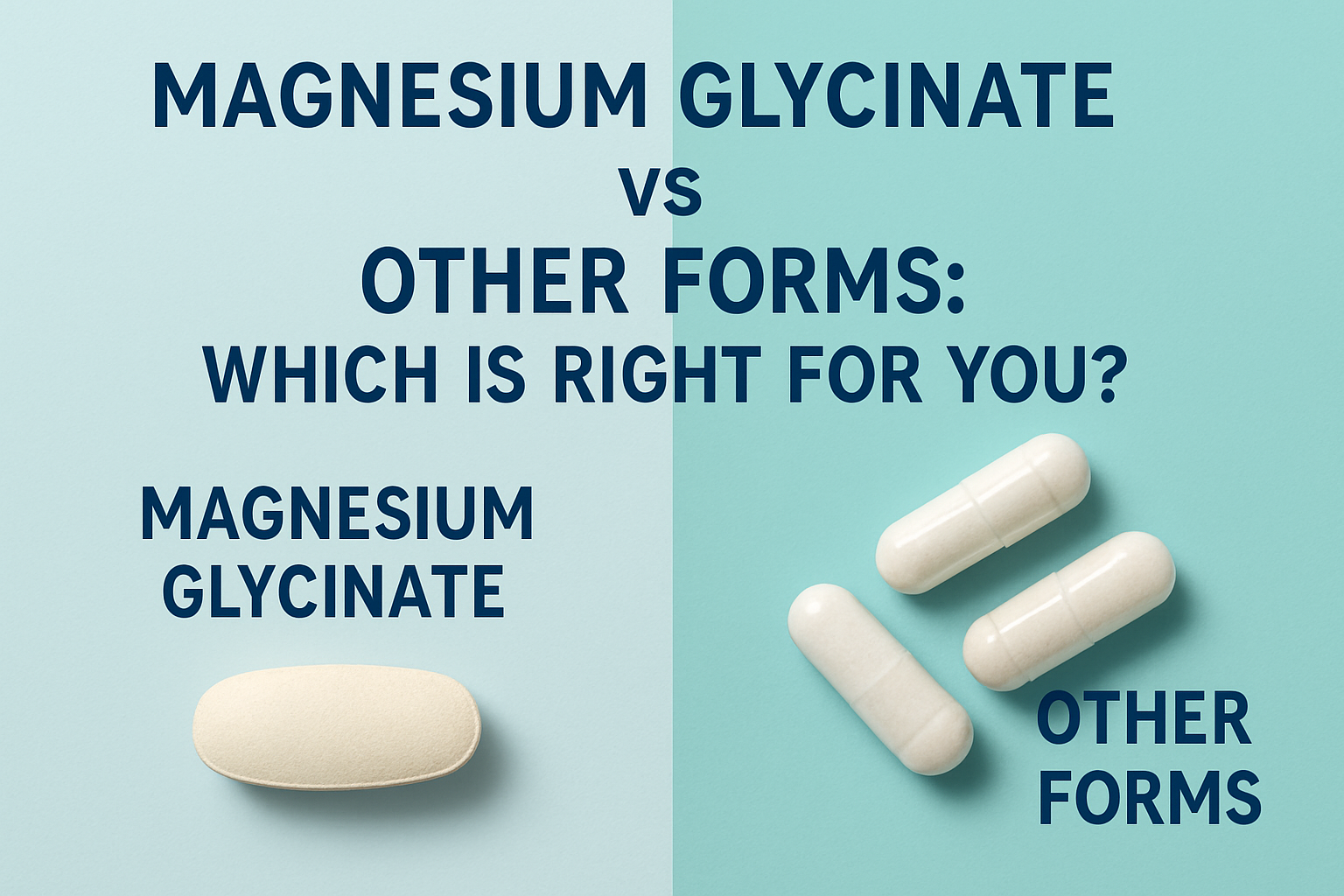 Magnesium Glycinate vs Other Forms: Which is Right for You