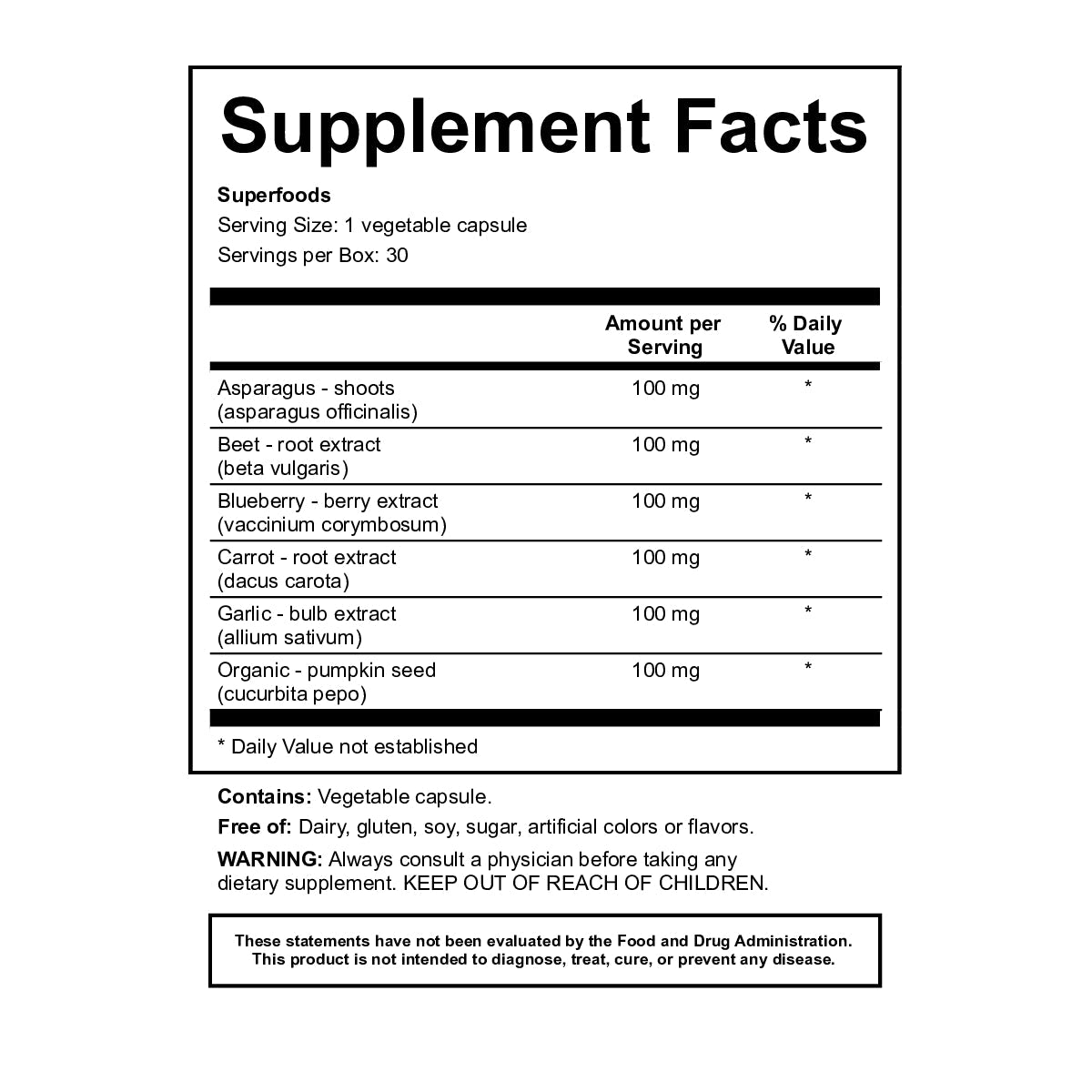 Superfoods - Healthbox