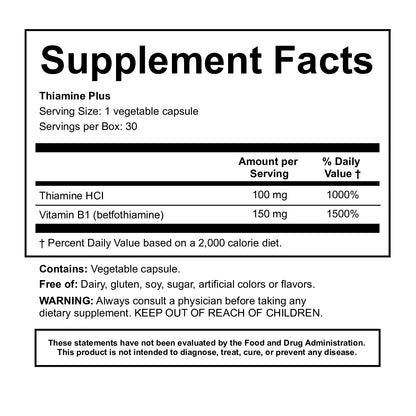 Thiamine Plus - Healthbox